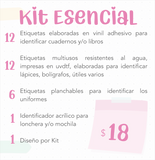 Etiquetas Escolares