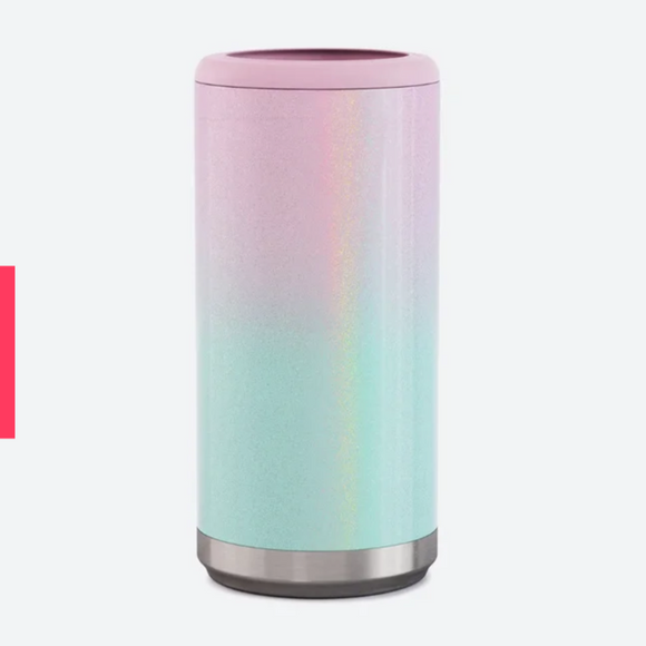 Skinny Can Cooler - Ombre Seablush