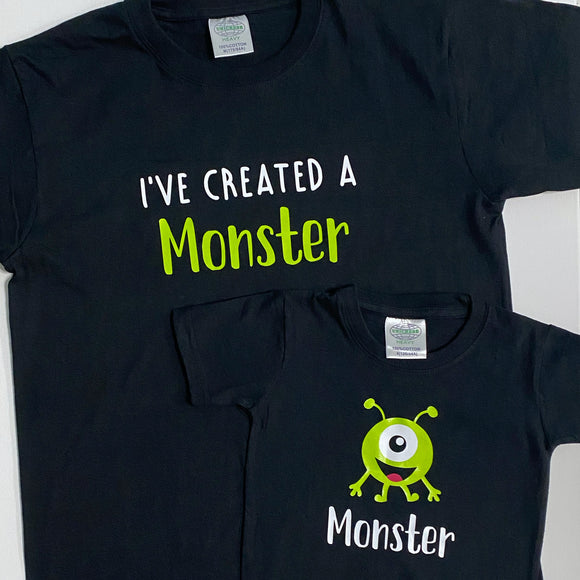 Camisetas a juego - Monster Family