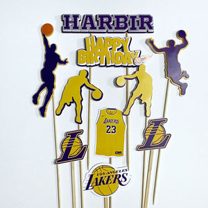Cake Topper - Lakers