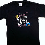 Camiseta - Sweet 15 & Cookie Monster