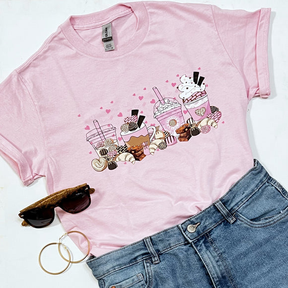 Camiseta - Pink Cafecito