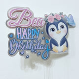 Cake Topper - Pinguinos