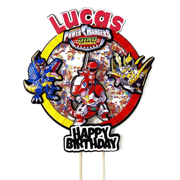 Cake Topper - Power Rangers Dino Charge
