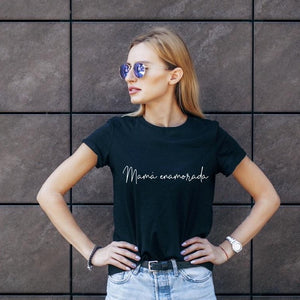 Camiseta - #Vidademadres - Mamá Enamorada