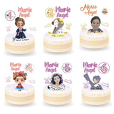 Cake Toppers - Baby Months "Mujeres Empoderadas"