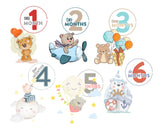 Cake Toppers - Baby Months "Baby BEAR"