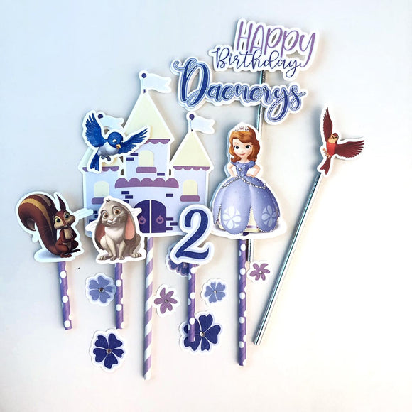 Cake Toppers - Princesita Sofía