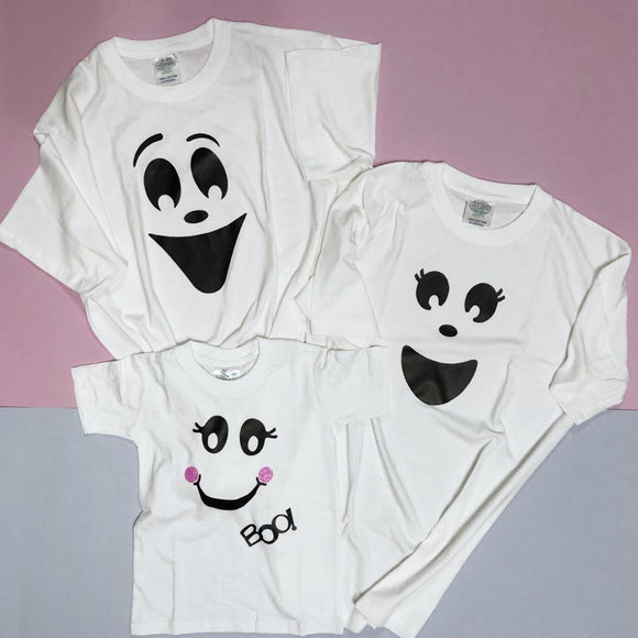 Camisetas - Fantasmas en Halloween - Pack de 3