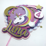 Cake Topper - Unicornio