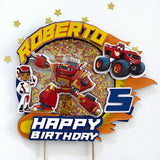 Cake Topper - Blaze Robot