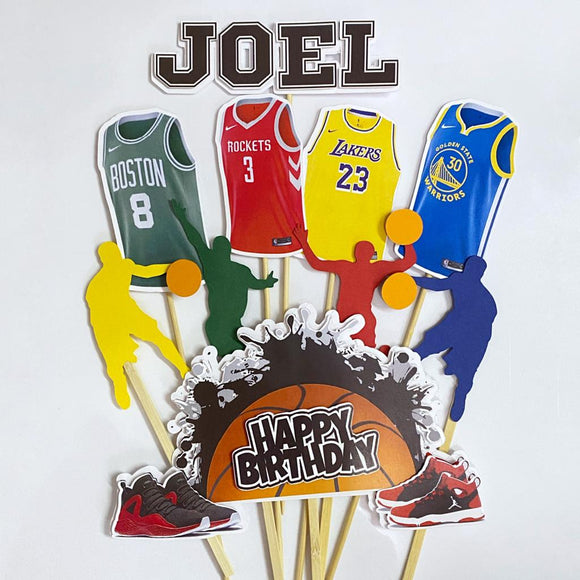 Cake Topper - Basketball